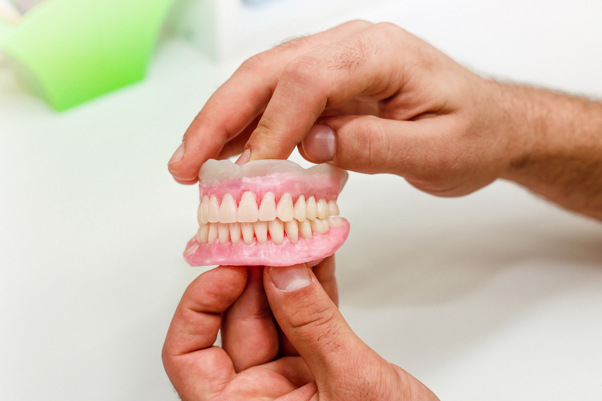 Locator or Bar Attachment Dentures — Treatment